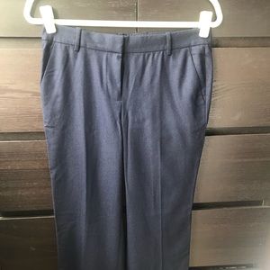 NWT J.Crew navy blue wool dress pants size 2
